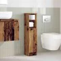 Mueble de baño con portarrollos madera envejecida 20,5x22x90 cm de , Muebles de baño - Ref: Foro24-858504, Precio: 35,31 €, D...