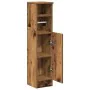 Mueble de baño con portarrollos madera envejecida 20,5x22x90 cm de , Muebles de baño - Ref: Foro24-858504, Precio: 35,31 €, D...