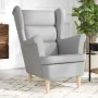 Sillón de tela gris nube 74x84x100 cm by , Armchairs - Ref: Foro24-4016905, Price: 221,07 €, Discount: %