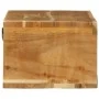 Mueble de TV de pared madera maciza de acacia 80x30x19 cm de , Almacenamiento para CD y DVD - Ref: Foro24-4017478, Precio: 68...