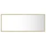 Espejo de baño LED acrílico color roble Sonoma 100x8,5x37 cm de vidaXL, Tocadores de baño - Ref: Foro24-804943, Precio: 54,23...