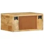 Mesita de noche de pared madera maciza de mango rugosa de , Mesitas de noche - Ref: Foro24-4017452, Precio: 68,64 €, Descuent...