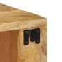 Mesita de noche de pared madera maciza de mango rugosa de , Mesitas de noche - Ref: Foro24-4017452, Precio: 68,64 €, Descuent...