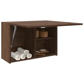 Mueble de pared baño madera ingeniería roble marrón 60x25x40 cm by , bathroom vanities - Ref: Foro24-860073, Price: 43,77 €, ...