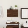 Mueble de pared baño madera ingeniería roble marrón 60x25x40 cm by , bathroom vanities - Ref: Foro24-860073, Price: 43,77 €, ...