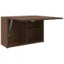 Mueble de pared baño madera ingeniería roble marrón 60x25x40 cm by , bathroom vanities - Ref: Foro24-860073, Price: 43,77 €, ...