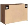 Mueble de pared baño madera ingeniería roble marrón 60x25x40 cm by , bathroom vanities - Ref: Foro24-860073, Price: 43,77 €, ...