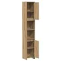 Armario de baño madera ingeniería roble artisan 30x30x183,5 cm de , Muebles de baño - Ref: Foro24-856065, Precio: 103,27 €, D...