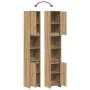 Armario de baño madera ingeniería roble artisan 30x30x183,5 cm de , Muebles de baño - Ref: Foro24-856065, Precio: 103,27 €, D...