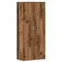 Mueble zapatero madera de ingeniería envejecida 80x39x178 cm de , Zapateros y organizadores de calzado - Ref: Foro24-856044, ...