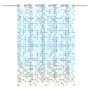 EISL Cortina de ducha con mosaico azul y naranja 200x180x0,2 cm de , Cortinas de ducha - Ref: Foro24-438833, Precio: 22,25 €,...
