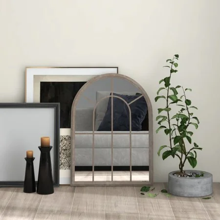 Espejo de hierro color arena para uso interior 60x45 cm de , Espejos - Ref: Foro24-3093515, Precio: 91,62 €, Descuento: %