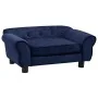 Sofá para perros felpa azul 72x45x30 cm de , Camas para perros - Ref: Foro24-171040, Precio: 108,36 €, Descuento: %