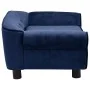 Sofá para perros felpa azul 72x45x30 cm de , Camas para perros - Ref: Foro24-171040, Precio: 108,36 €, Descuento: %