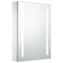 Mueble de baño con espejo LED 50x13x70 cm de vidaXL, Tocadores de baño - Ref: Foro24-285117, Precio: 102,95 €, Descuento: %