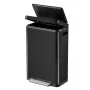 EKO Cubo de basura con pedal X-Cube 30 L negro de , Contenedores de residuos - Ref: Foro24-439998, Precio: 117,24 €, Descuent...