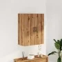 Armario de pared madera ingeniería marrón roble 69,5x34x90 cm by , Sideboards - Ref: Foro24-857295, Price: 88,05 €, Discount: %