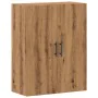 Armario de pared madera ingeniería marrón roble 69,5x34x90 cm by , Sideboards - Ref: Foro24-857295, Price: 88,05 €, Discount: %