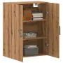 Armario de pared madera ingeniería marrón roble 69,5x34x90 cm by , Sideboards - Ref: Foro24-857295, Price: 88,05 €, Discount: %