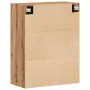 Armario de pared madera ingeniería marrón roble 69,5x34x90 cm by , Sideboards - Ref: Foro24-857295, Price: 88,05 €, Discount: %