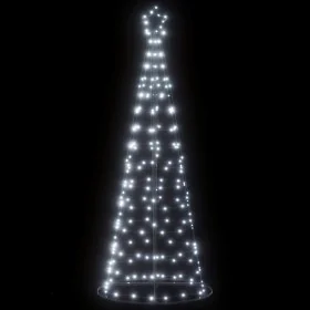 Árbol de Navidad LED 200 LEDs blanco frío 182 cm de , Arboles de navidad - Ref: Foro24-4016449, Precio: 44,88 €, Descuento: %