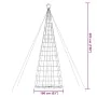 Árbol de Navidad LED 1534 LEDs blanco cálido 503 cm de , Arboles de navidad - Ref: Foro24-4016456, Precio: 137,19 €, Descuent...