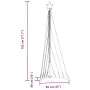 LED para árbol de Navidad 339 LEDs blanco cálido 182 cm de , Arboles de navidad - Ref: Foro24-3307645, Precio: 43,20 €, Descu...