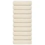 Toallas de Mano 10 piezas Crema 50x100 cm 360 g/m² 100% Algodón de , Toallas - Ref: Foro24-137000, Precio: 51,47 €, Descuento: %