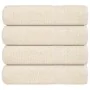 Toallas de ducha 4 uds 100% algodón crema 70x140 cm 360 gsm de , Toallas - Ref: Foro24-137002, Precio: 38,27 €, Descuento: %