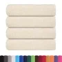 Toallas de ducha 4 uds 100% algodón crema 70x140 cm 360 gsm de , Toallas - Ref: Foro24-137002, Precio: 38,27 €, Descuento: %