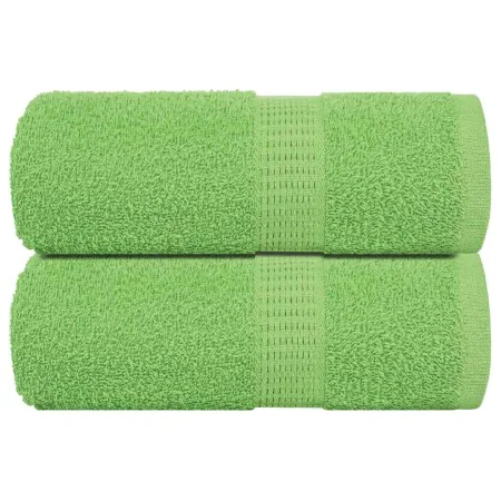 Toallas 2 unidades 100% algodón verde manzana 30x30 cm 360 gsm de , Toallas - Ref: Foro24-137016, Precio: 11,53 €, Descuento: %