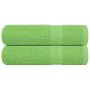 Toallas de Baño 2 uds Verde Manzana 100x150 cm 360 gsm de , Toallas - Ref: Foro24-137028, Precio: 27,45 €, Descuento: %