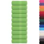Toallas invitados 10 uds algodón verde manzana 30x50 cm 360 gsm de , Toallas - Ref: Foro24-137021, Precio: 23,46 €, Descuento: %