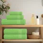 Toallas invitados 10 uds algodón verde manzana 30x50 cm 360 gsm de , Toallas - Ref: Foro24-137021, Precio: 23,46 €, Descuento: %