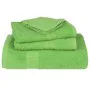 Toallas invitados 10 uds algodón verde manzana 30x50 cm 360 gsm de , Toallas - Ref: Foro24-137021, Precio: 23,46 €, Descuento: %