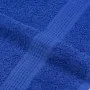 Juego de toallas 8 piezas 100% algodón azul 360 gsm de , Toallas de baño y manoplas - Ref: Foro24-137063, Precio: 36,54 €, De...
