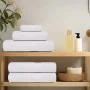 Juego de toallas 8 piezas 100% algodón blanco 360 gsm de , Toallas de baño y manoplas - Ref: Foro24-137061, Precio: 34,22 €, ...