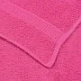 Juego de toallas 8 piezas 100% algodón rosa 360 gsm de , Toallas de baño y manoplas - Ref: Foro24-137077, Precio: 49,42 €, De...