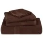 Juego de toallas 6 piezas 100% algodón marrón 360 gsm de , Toallas de baño y manoplas - Ref: Foro24-137082, Precio: 39,51 €, ...