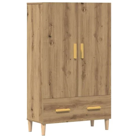 Aparador alto de madera contrachapada artesano roble de , Aparadores - Ref: Foro24-856915, Precio: 102,86 €, Descuento: %