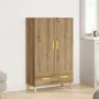 Aparador alto de madera contrachapada artesano roble de , Aparadores - Ref: Foro24-856915, Precio: 102,86 €, Descuento: %