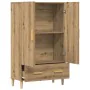 Aparador alto de madera contrachapada artesano roble de , Aparadores - Ref: Foro24-856915, Precio: 102,86 €, Descuento: %