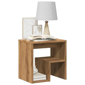 Mesitas noche 2 uds madera ingeniería roble artesanal by , Nightstands - Ref: Foro24-856529, Price: 48,85 €, Discount: %