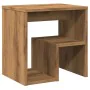 Mesitas noche 2 uds madera ingeniería roble artesanal de , Mesitas de noche - Ref: Foro24-856529, Precio: 48,85 €, Descuento: %