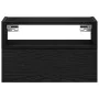 Mesitas de noche de pared 2 unidades negra 45x26x28,5 cm de , Mesitas de noche - Ref: Foro24-858599, Precio: 64,51 €, Descuen...