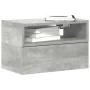 Mesita de noche de pared color gris hormigón 45x26x28,5 cm de , Mesitas de noche - Ref: Foro24-858602, Precio: 36,03 €, Descu...