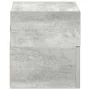 Mesita de noche de pared color gris hormigón 45x26x28,5 cm de , Mesitas de noche - Ref: Foro24-858602, Precio: 36,03 €, Descu...