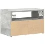 Mesita de noche de pared color gris hormigón 45x26x28,5 cm de , Mesitas de noche - Ref: Foro24-858602, Precio: 36,03 €, Descu...