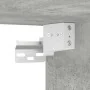 Mesita de noche de pared color gris hormigón 45x26x28,5 cm de , Mesitas de noche - Ref: Foro24-858602, Precio: 36,03 €, Descu...