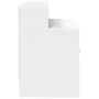 Mesilla de noche con cajón blanca 51x31x47 cm de , Mesitas de noche - Ref: Foro24-858668, Precio: 43,54 €, Descuento: %